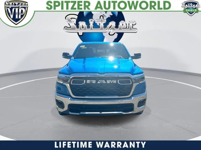 New 2026 Hydro Blue Pearl-Coat Exterior Paint RAM Big Horn/Lone Star image 3