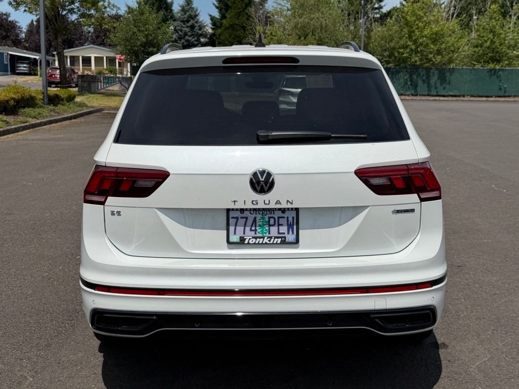 Used 2023 Pure White Volkswagen 2.0T SE R-Line Black image 7