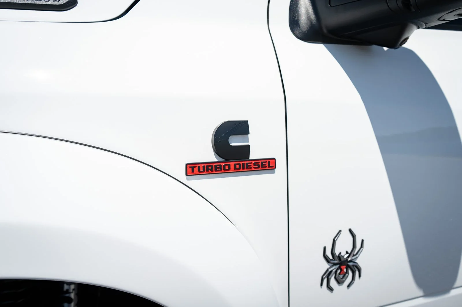 New 2026 Bright White Clear-Coat Exterior Paint RAM Big Horn with Black Widow Package image 14