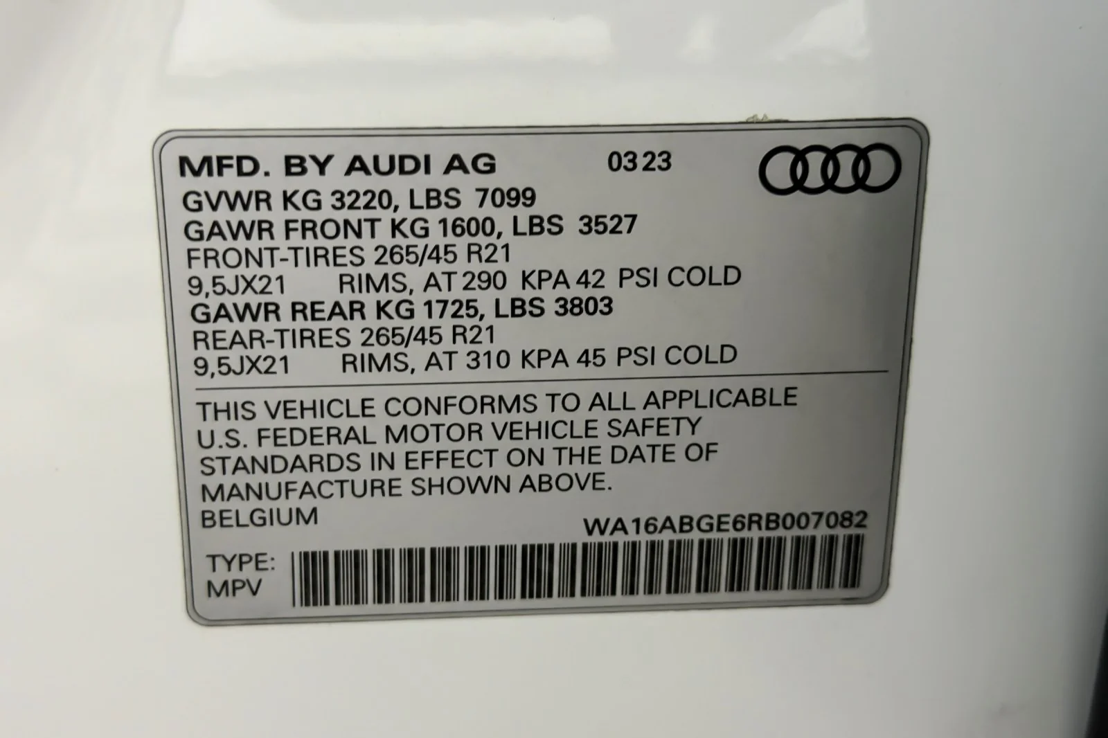 Used 2024 Glacier White Metallic Audi Prestige quattro image 27