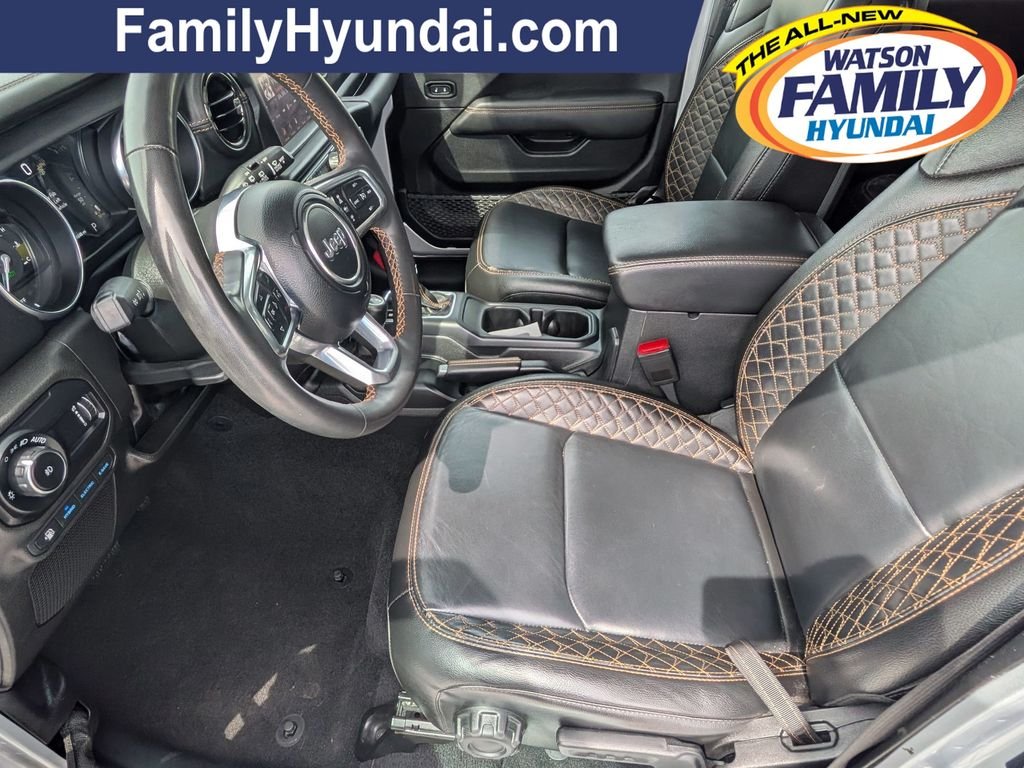Used 2023 Silver Jeep Sahara 4xe image 12