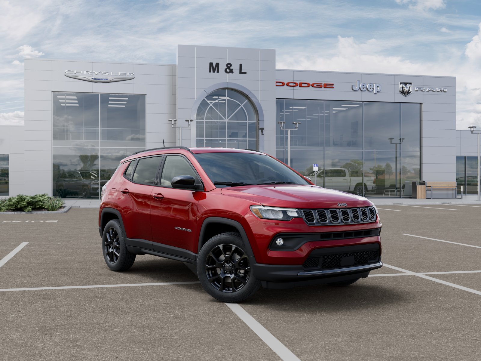 New 2026 Red Hot Pearl-Coat Exterior Paint Jeep Latitude Altitude image 27