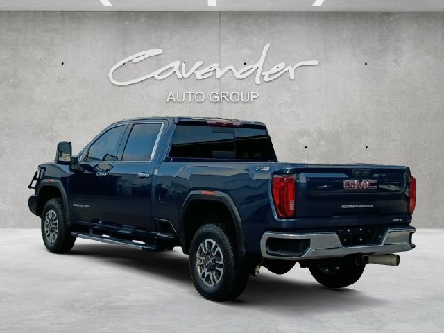 Used 2022 PACIFIC BLUE METALLIC GMC SLT image 14