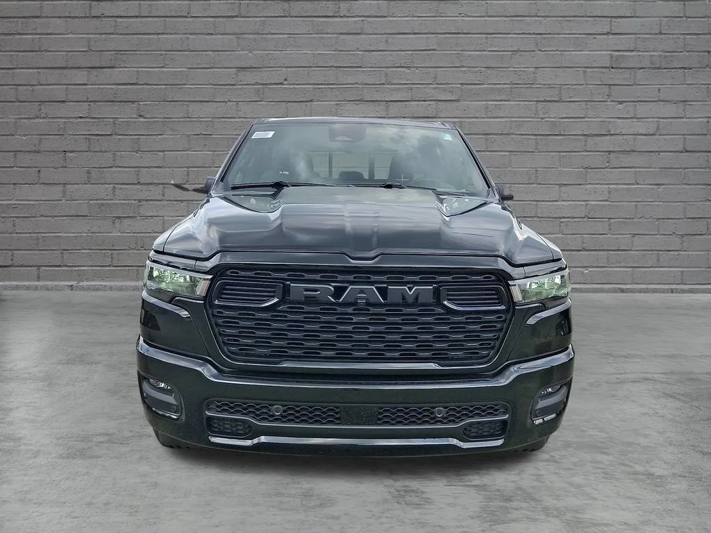 New 2027 Diamond Black Crystal Pearlcoat Ram Big Horn image 2