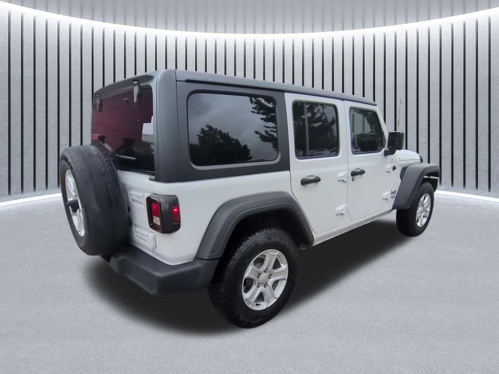 Used 2020 White Jeep Unlimited Sport S image 18