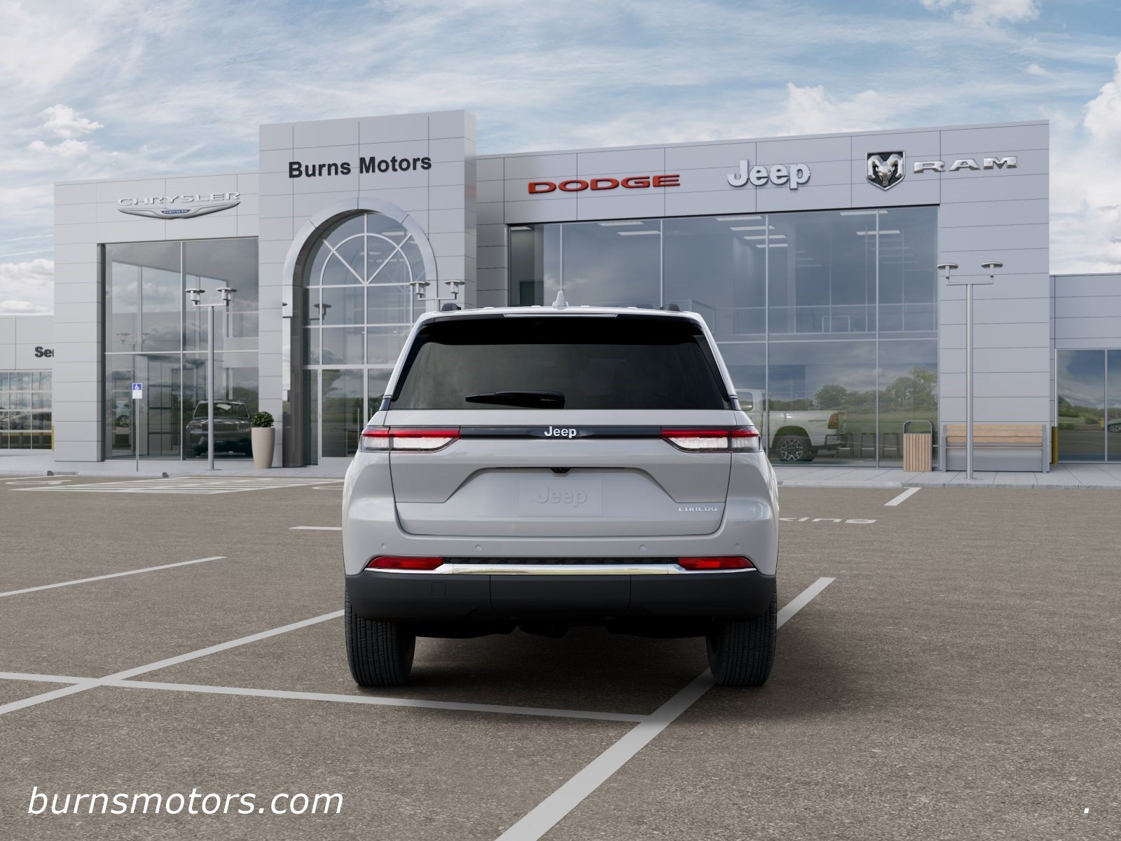 New 2026 Bright White Clear-Coat Exterior Paint Jeep Laredo image 7