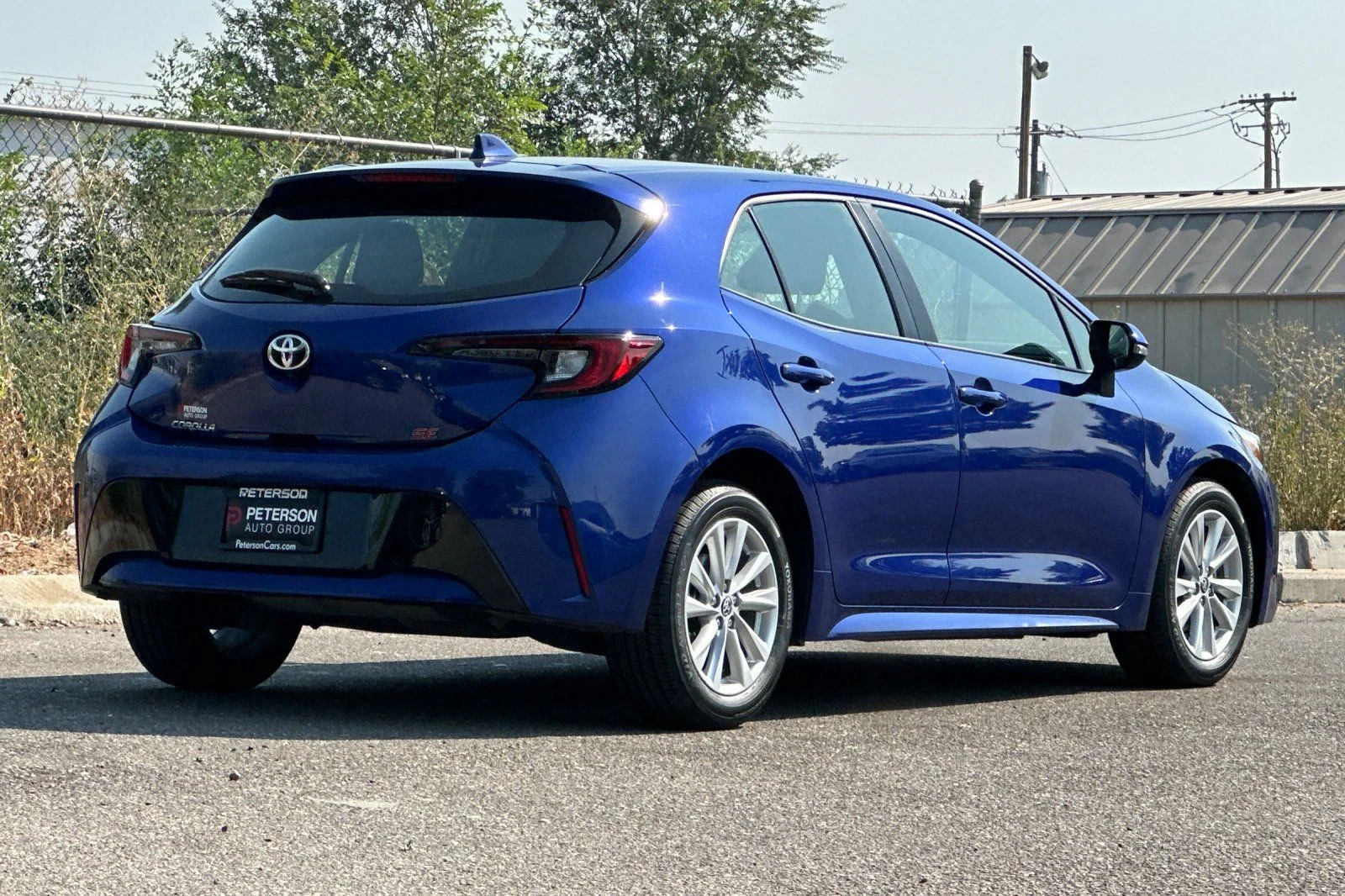 Used 2025 Blue Toyota SE image 3
