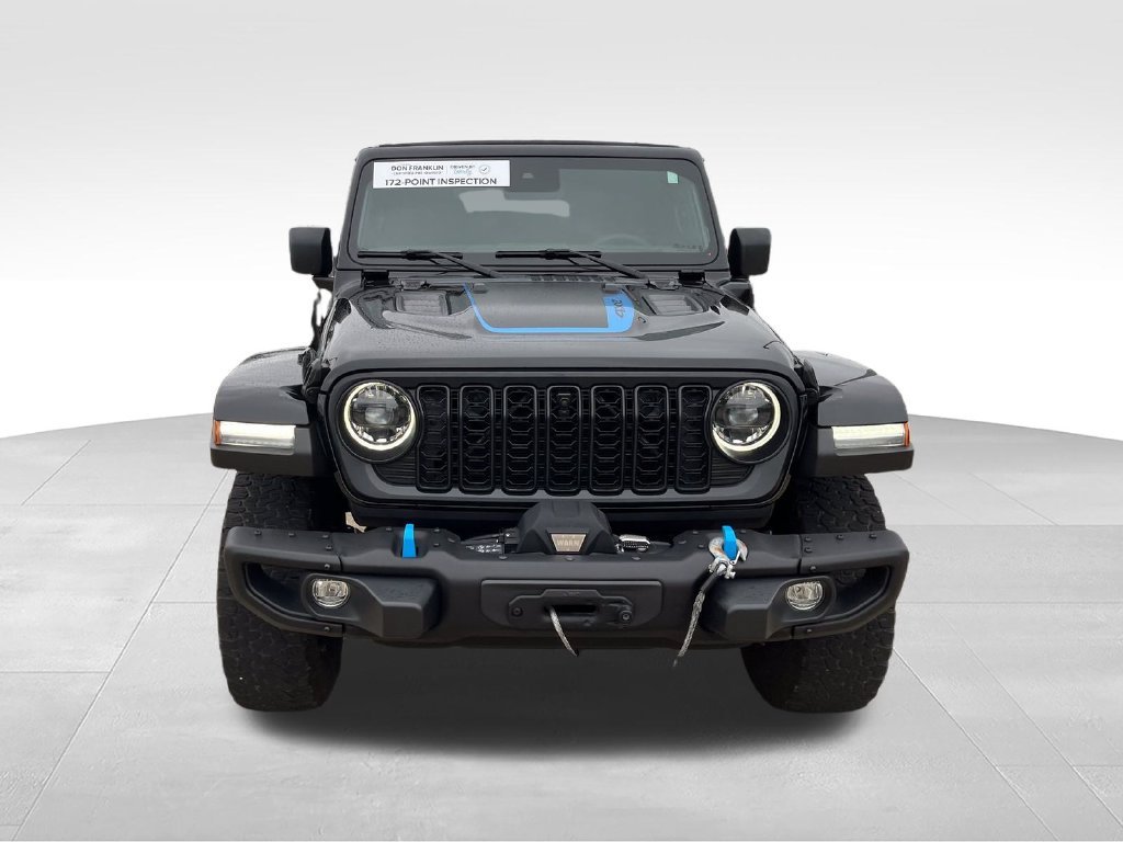Used 2024 Black Jeep Rubicon 4xe image 8