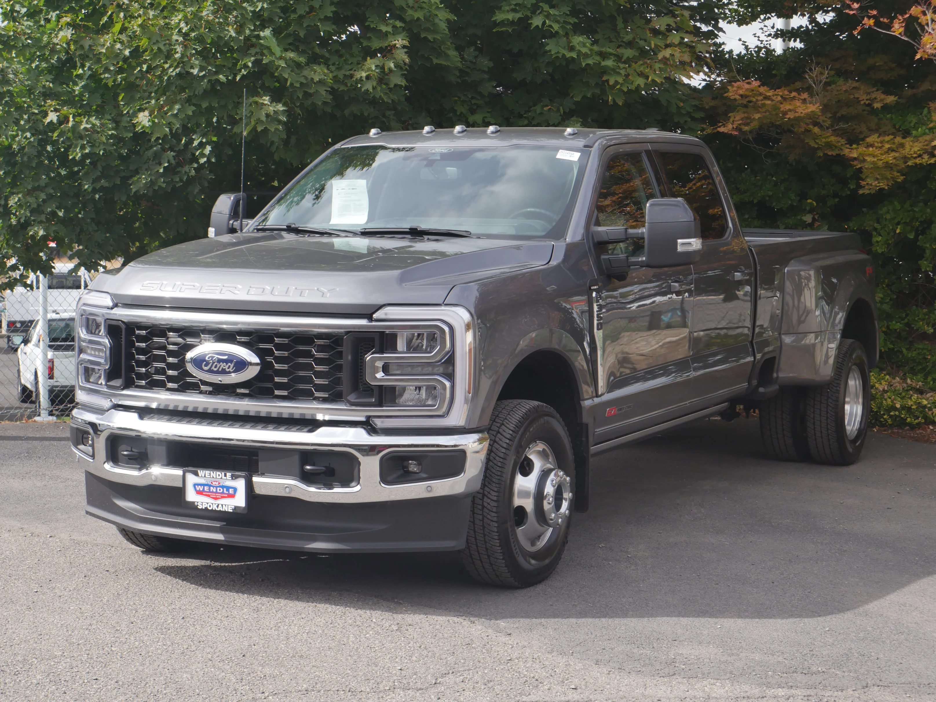 Certified Used 2024 Carbonized Gray Metallic Ford LARIAT image 2