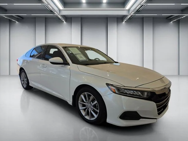 Certified Used 2021 White Honda LX image 3