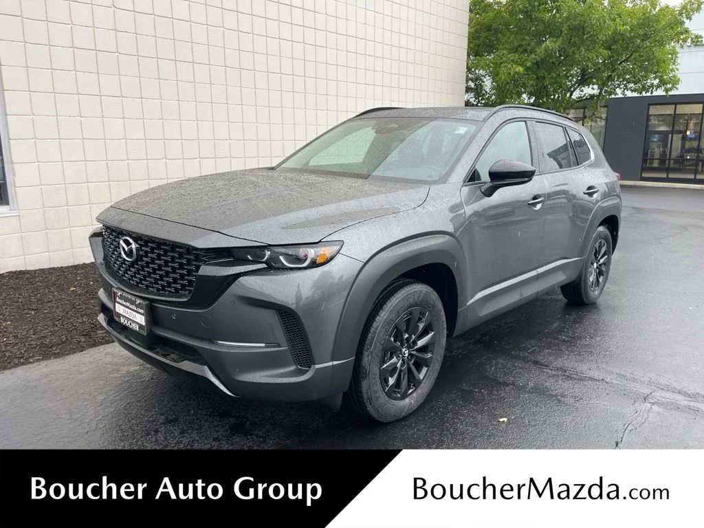 New 2026 Machine Gray Metallic Mazda Premium AWD image 1