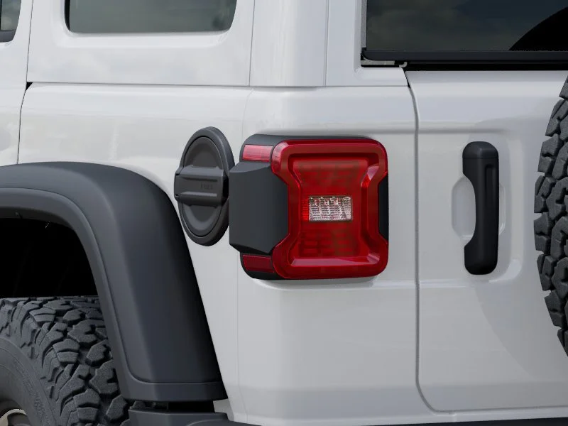 New 2026 Bright White Clear-Coat Exterior Paint Jeep Rubicon image 9