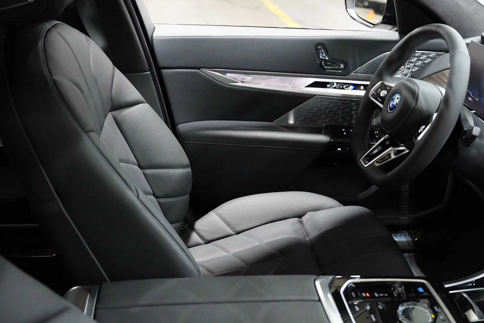 New 2026 Black Sapphire Metallic BMW eDrive50 image 8