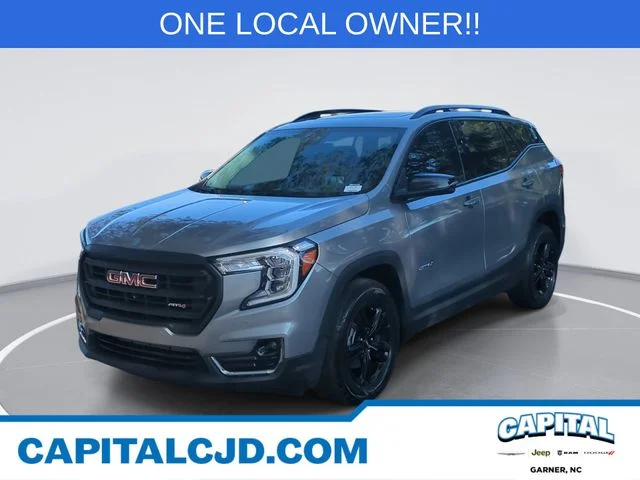 Used 2024 Silver GMC AT4 image 1
