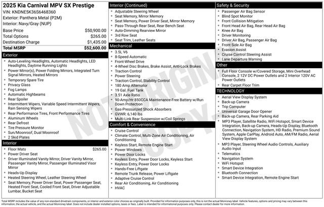 Used 2025 Panthera Metal Kia SX Prestige image 11