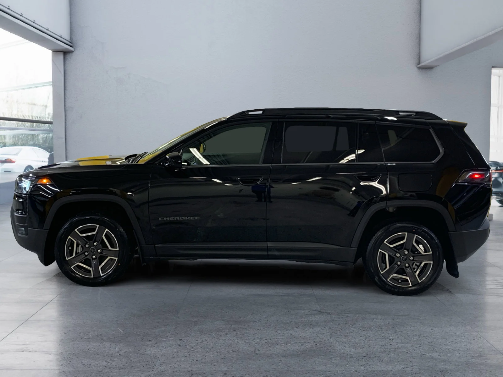 New 2026 Diamond Black Crystal Pearl Jeep Laredo image 2