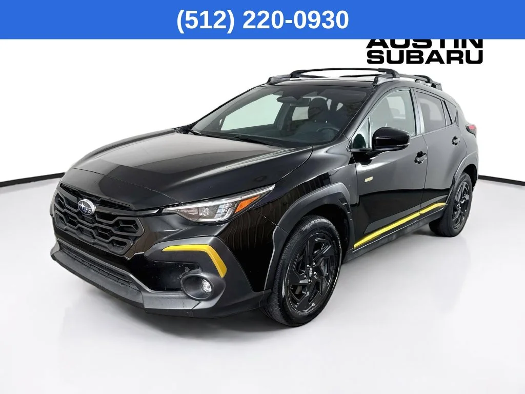 Certified Used 2024 Black Subaru Sport image 4