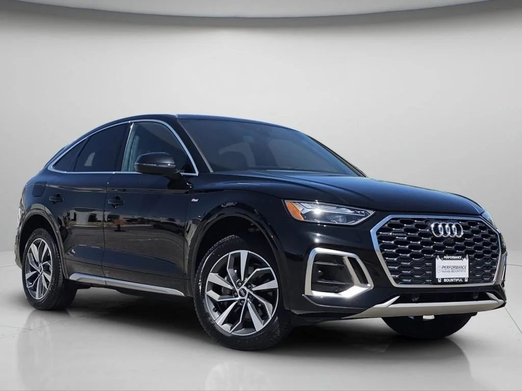 Used 2023 Black Metallic Audi S line Premium Plus image 2
