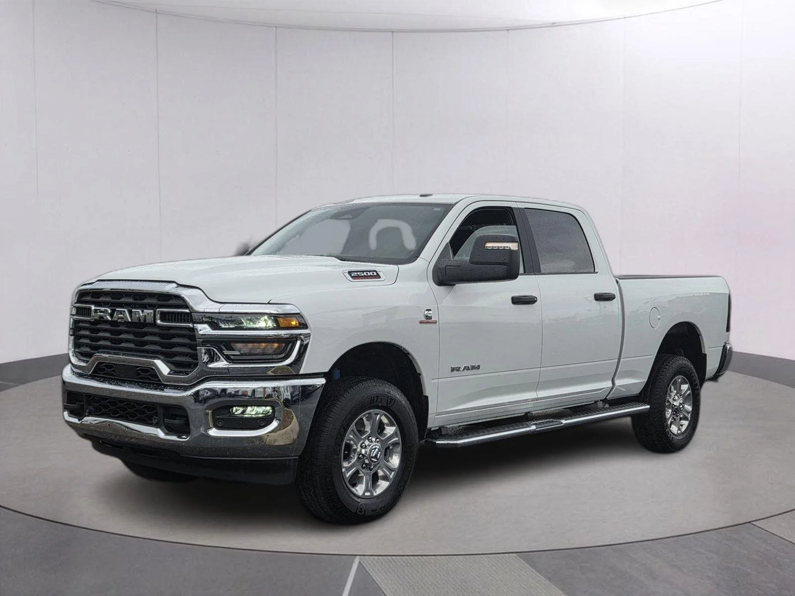 Used 2025 Bright White Clearcoat Ram Big Horn image 1