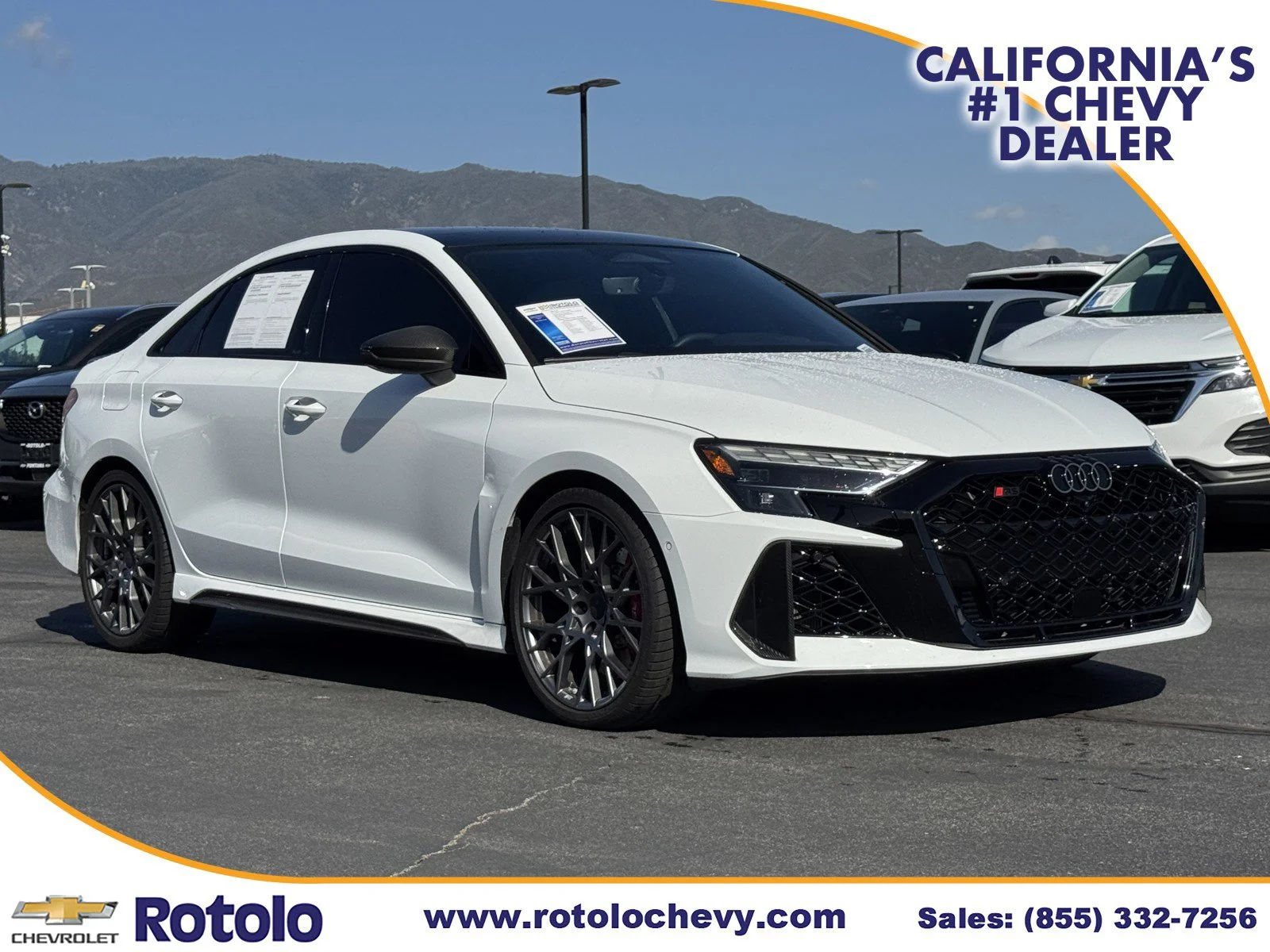 Used 2026 White Audi 4DR SDN 2.5 TFSI image 1