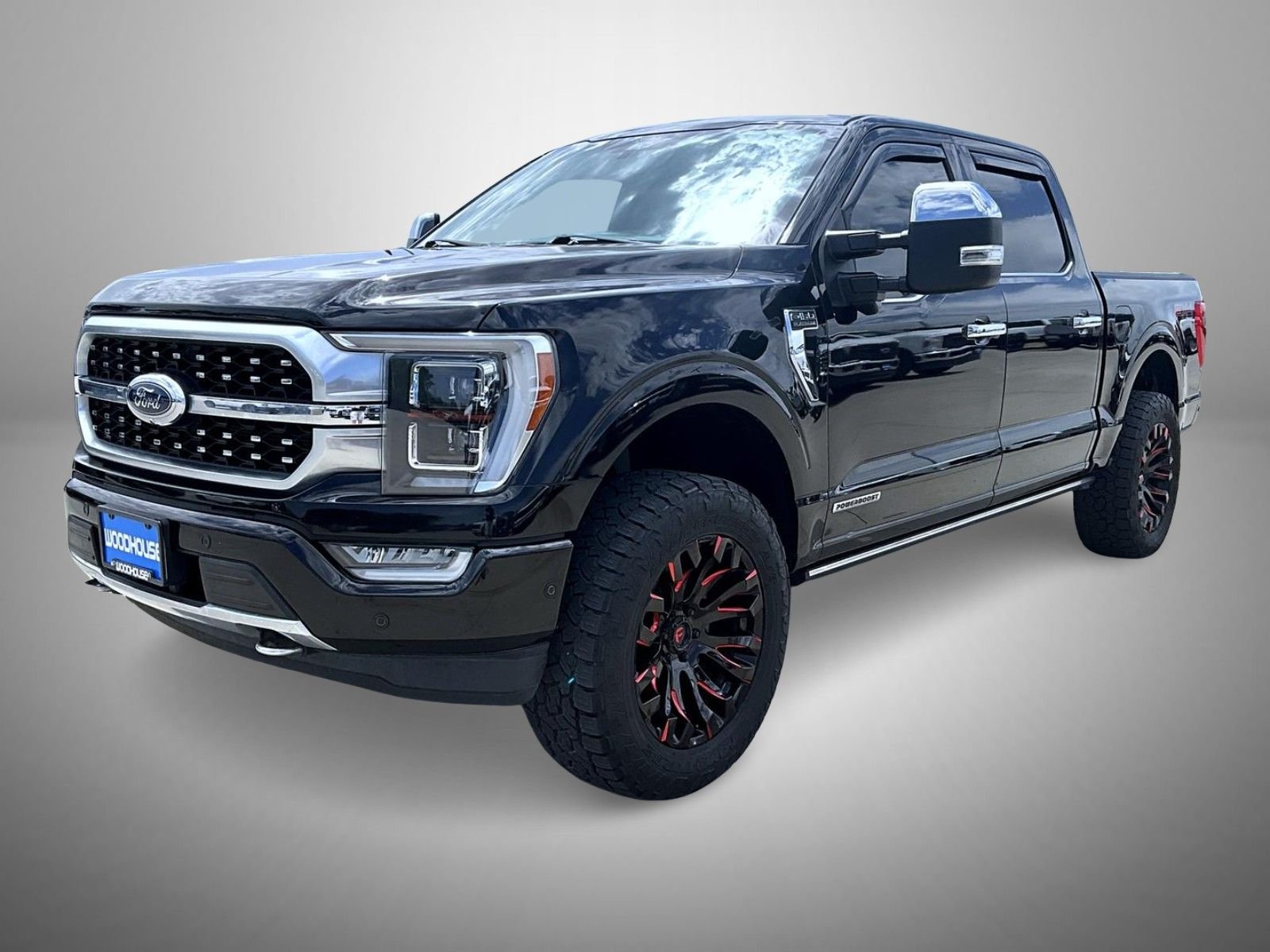 Used 2022 Black Ford Platinum image 1