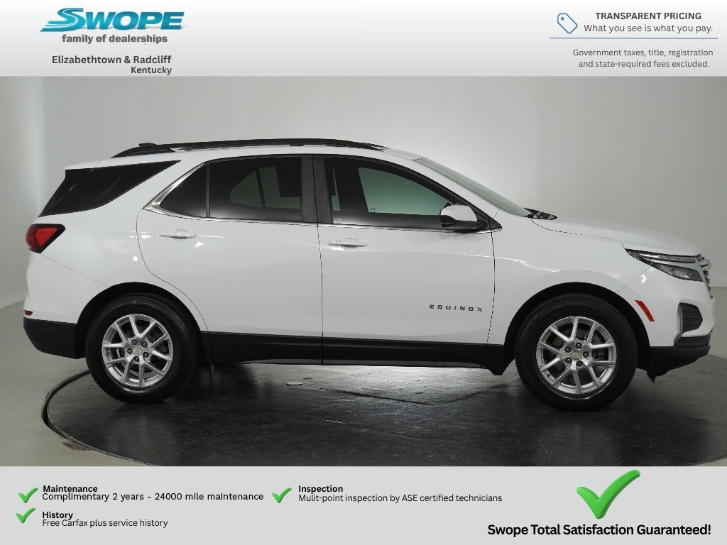 Used 2023 Summit White Chevrolet LT image 2