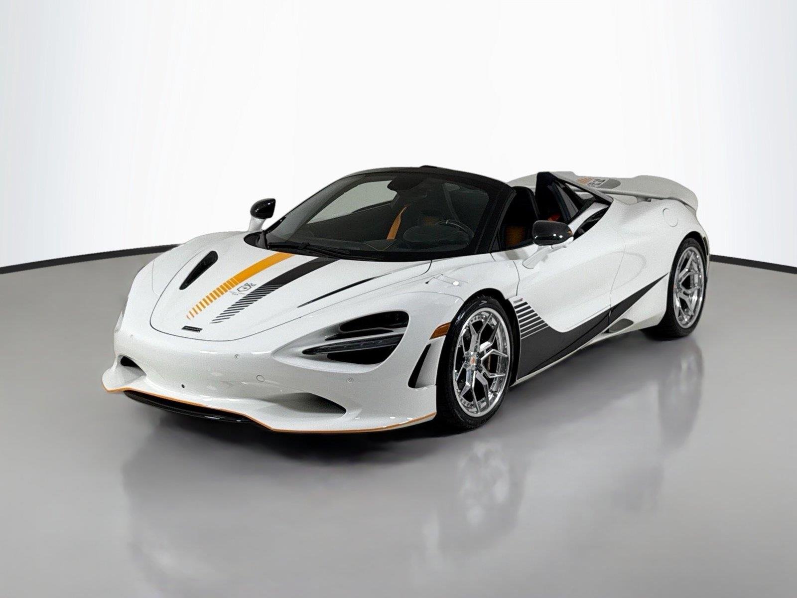 Used 2024 Monaco White 60th Anniversary Triple Crown McLaren Spider | 468K MSRP image 10