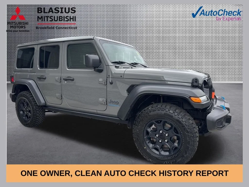 Pre-Owned 2023 Jeep Wrangler Willys 4xe 4D Sport Utility in
