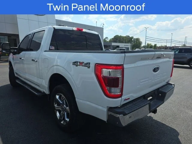 Used 2021 Oxford White Ford Lariat image 3