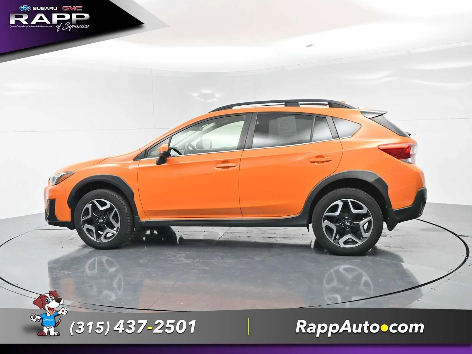 Used 2019 Sunshine Orange Subaru Limited image 5
