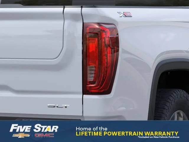New 2026 Glacier White Tricoat GMC SLT image 11