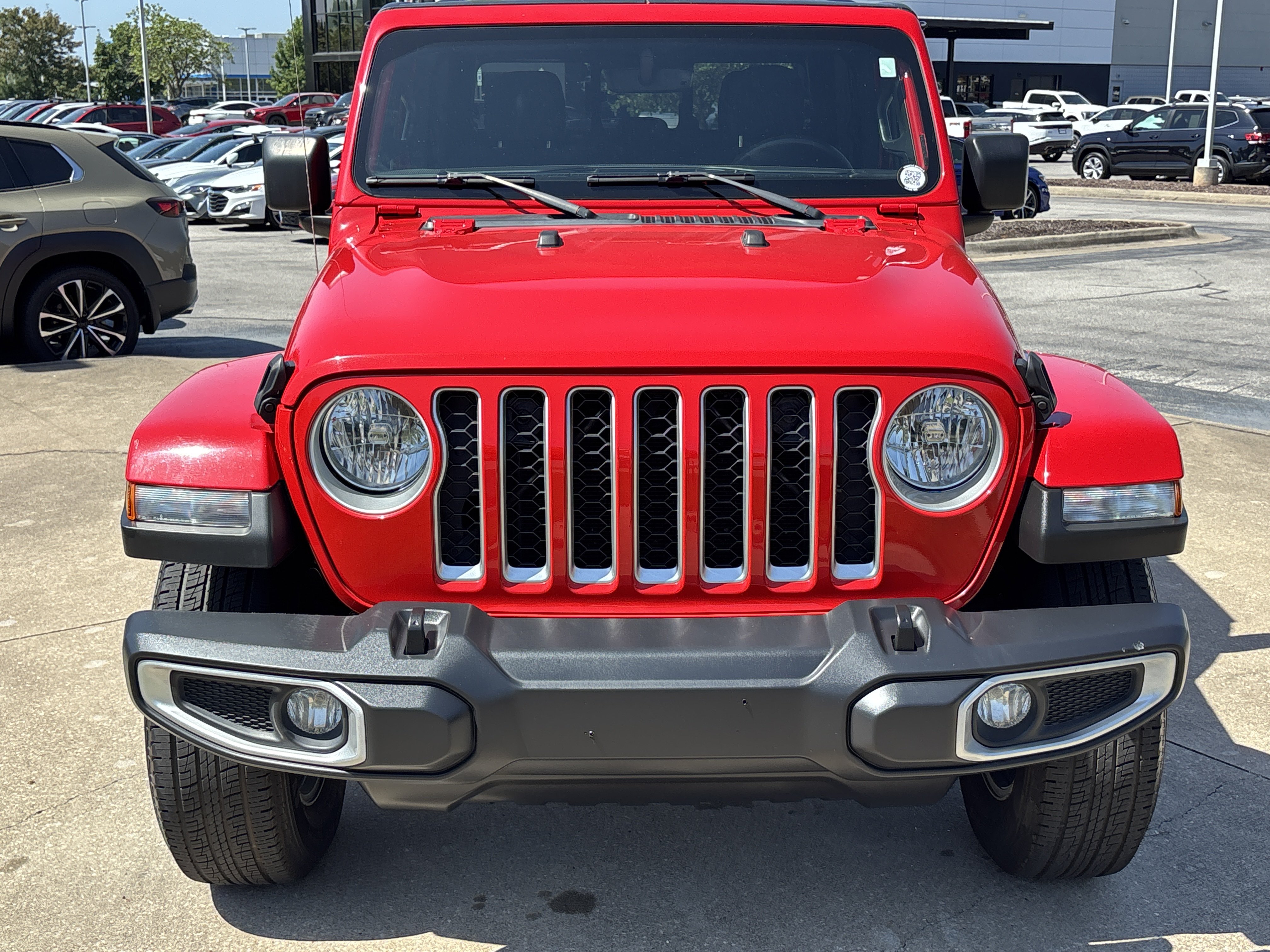 Used 2023 Firecracker Red Clearcoat Jeep Overland 4WD image 11