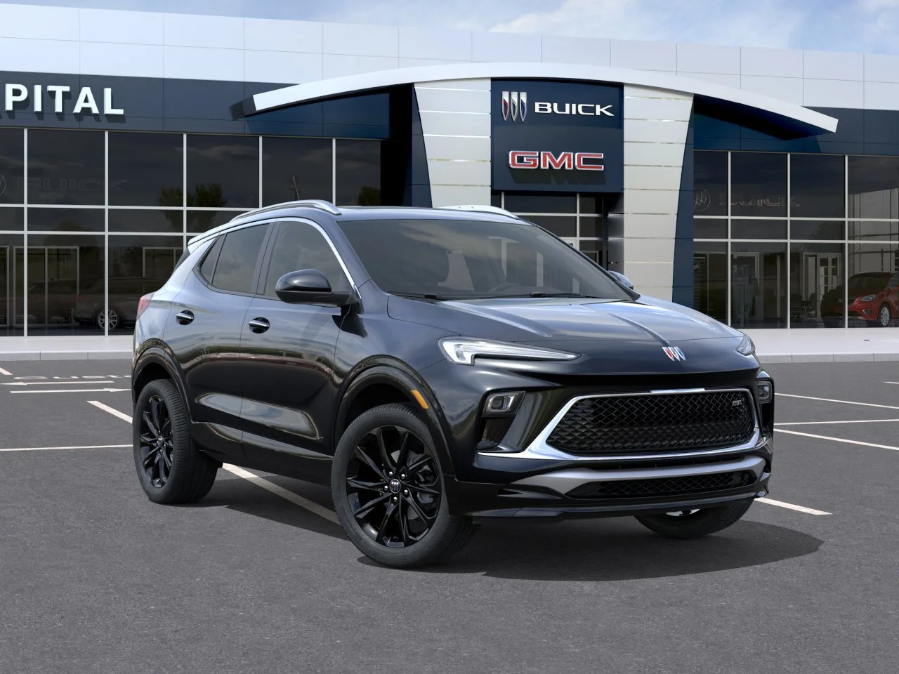 New 2026 Ebony Twilight Metallic Buick Sport Touring AWD image 7