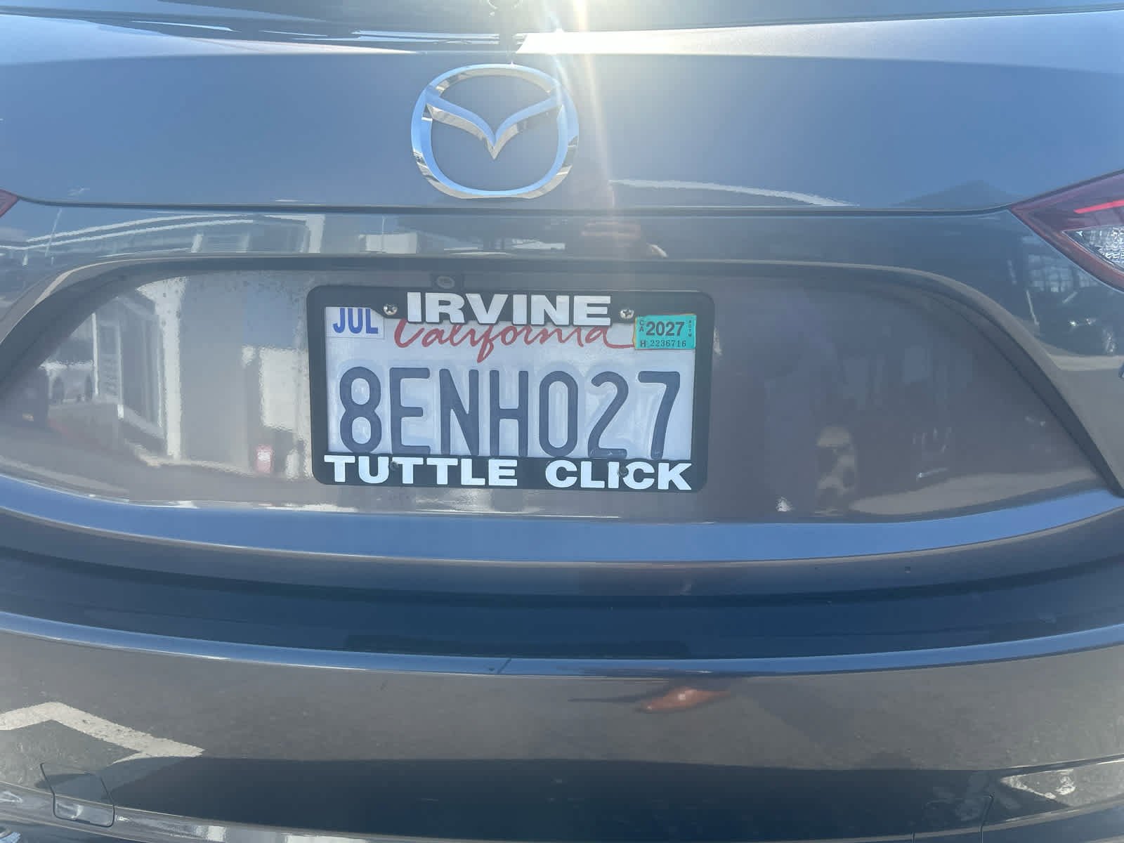 Used 2018 Machine Gray Metallic Mazda Touring image 6