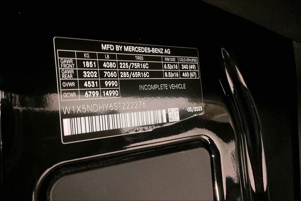 2025 Mercedes-Benz Sprinter Cargo Van Base - Photo 13