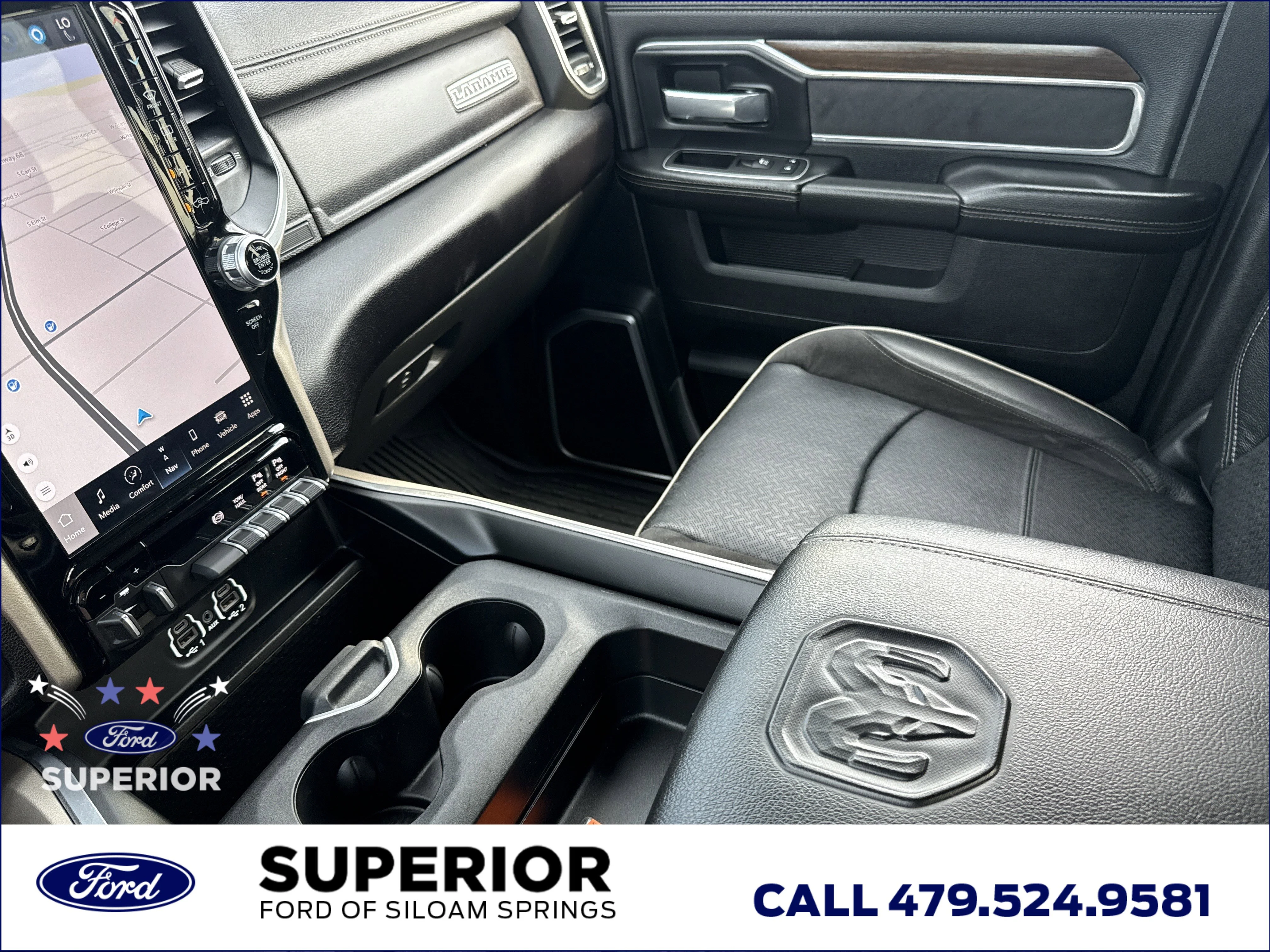 Used 2023 Bright White Clearcoat Ram Laramie 4WD image 22