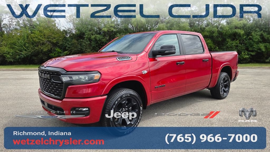 New 2026 Molten Red Pearlcoat RAM Big Horn/Lone Star image 3
