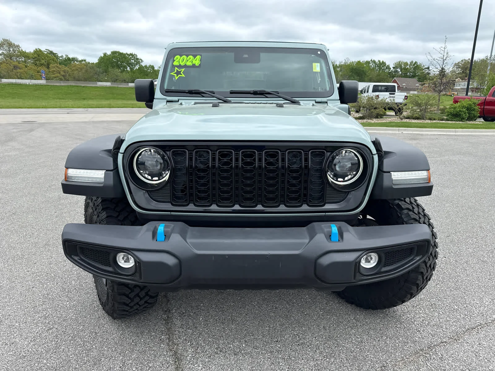Used 2024 Jeep Wrangler 4xe Willys 4XE with VIN 1C4RJXN61RW319136 for sale in Kansas City