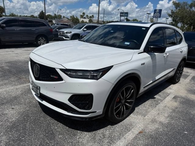 Used 2022 Platinum White Pearl Acura SH-AWD TYPE S ADVANCE image 1