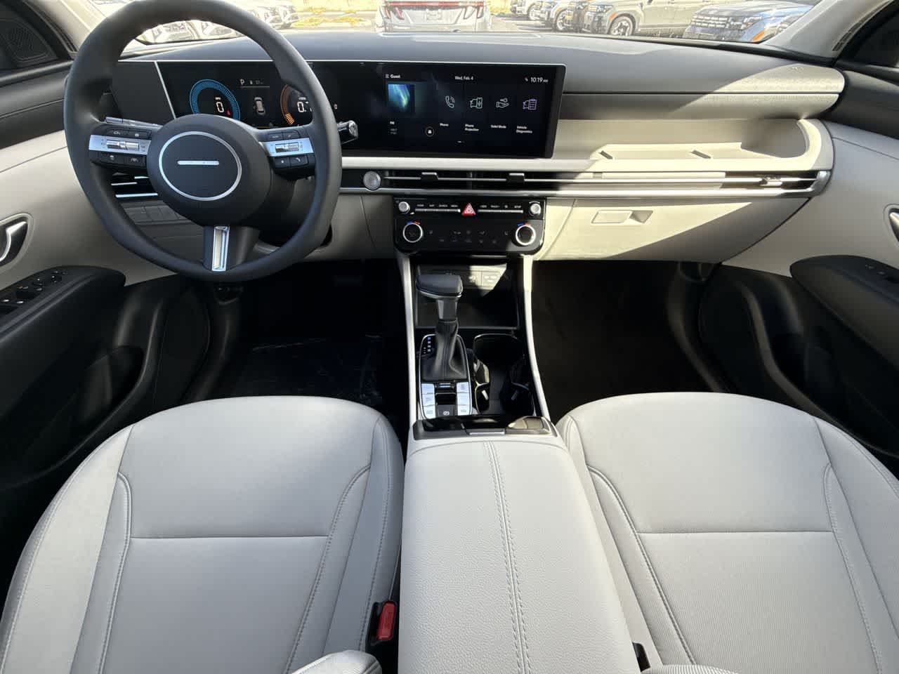 New 2026 Shimmering Silver Hyundai SEL FWD image 24