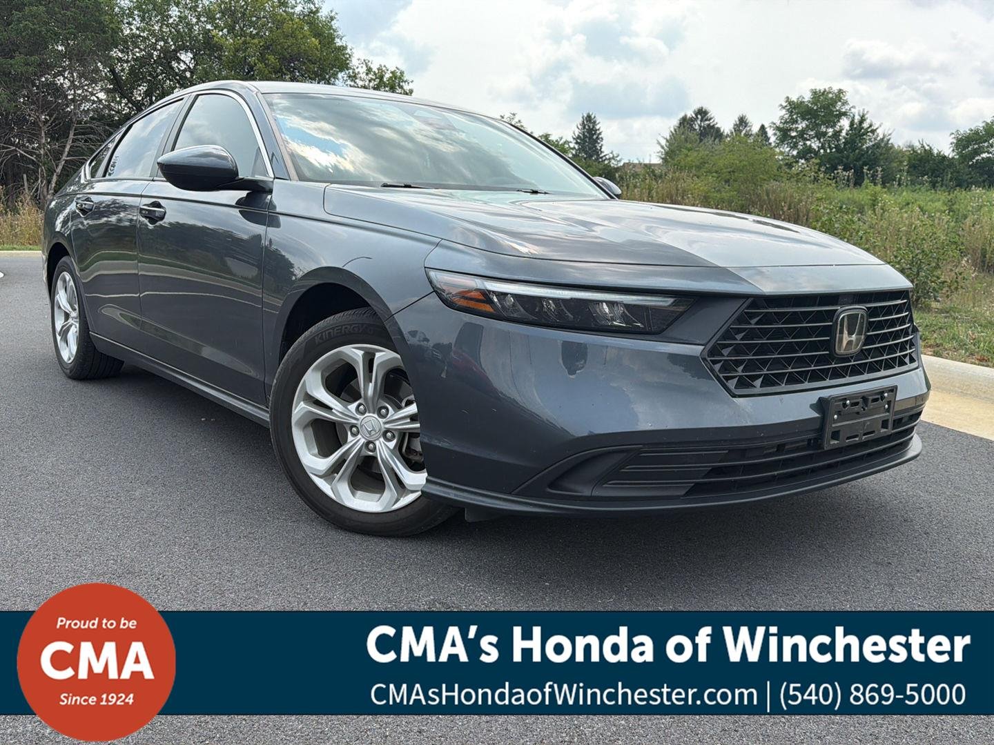 Used 2023 Meteorite Gray Metallic Honda LX image 1