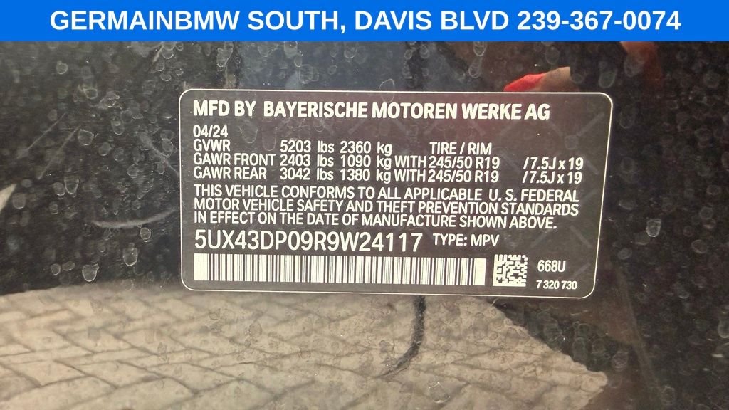 Certified Used 2024 Jet Black BMW sDrive30i image 27