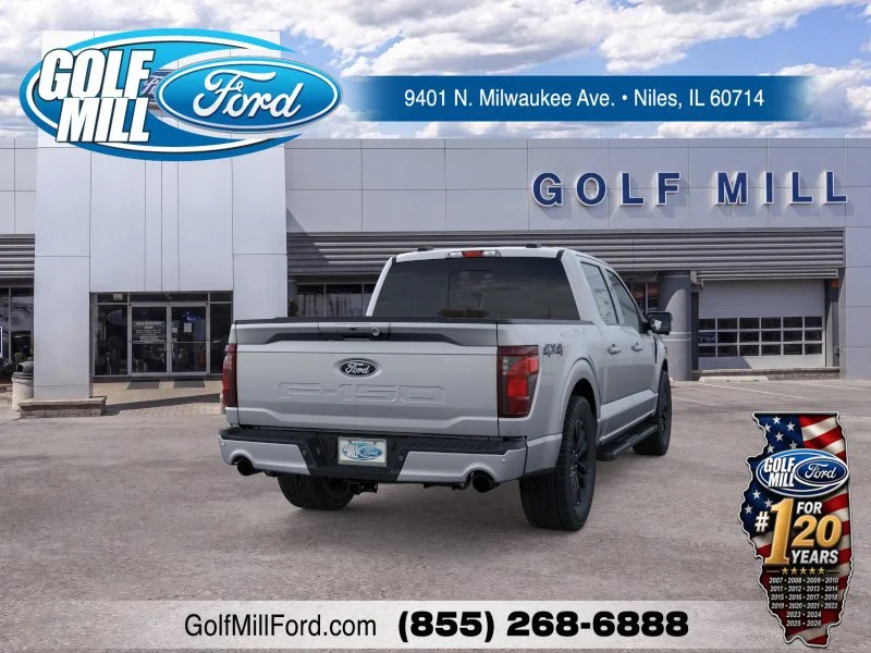 New 2026 Iconic Silver Metallic Ford XLT image 7
