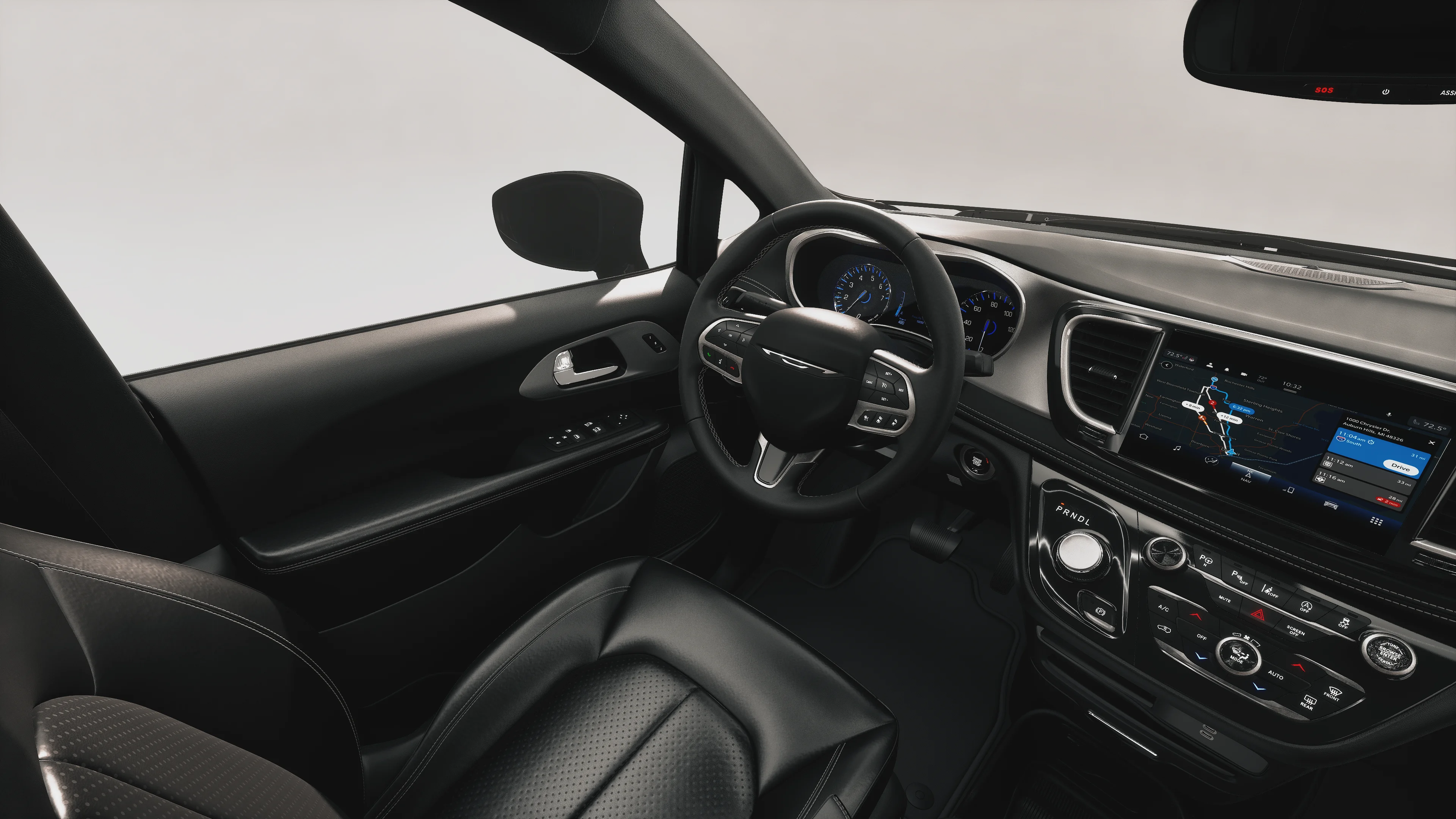New 2027 Diamond Black Crystal Pearl-Coat Exterior Paint Chrysler Select image 20