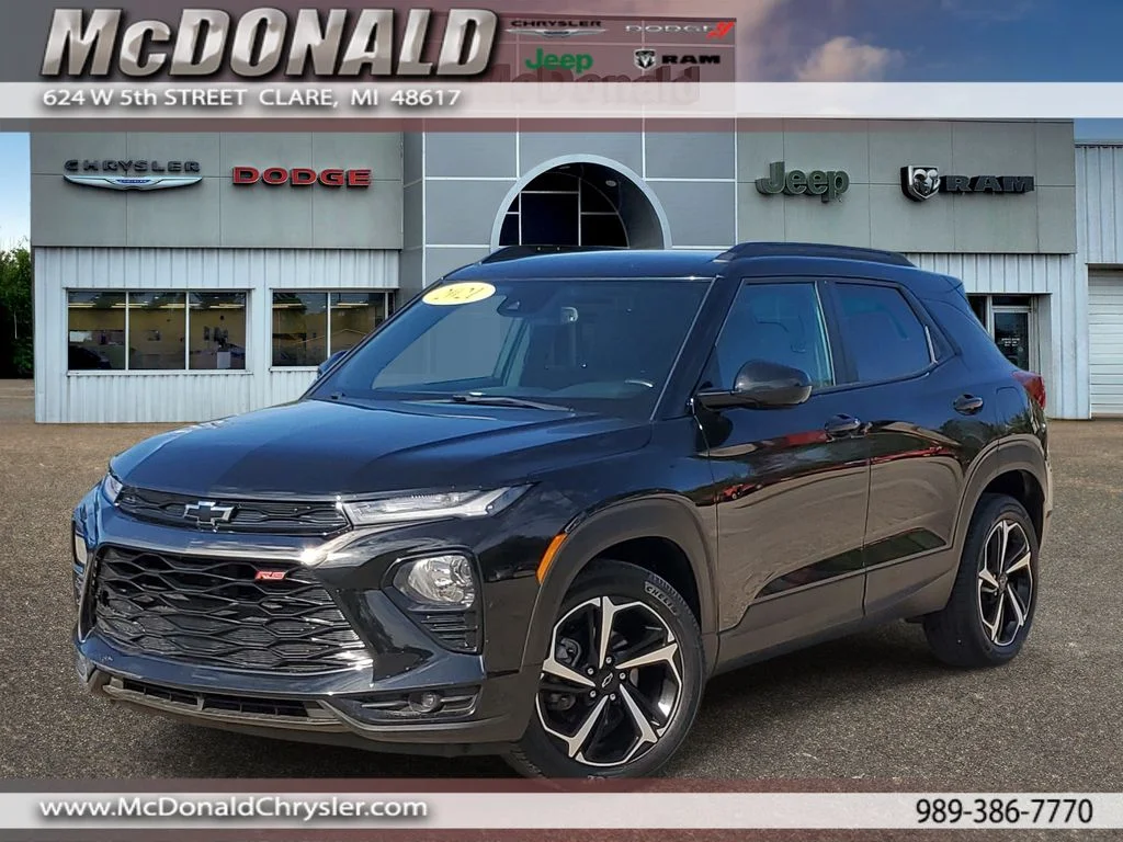Used 2021 Black Chevrolet RS image 1