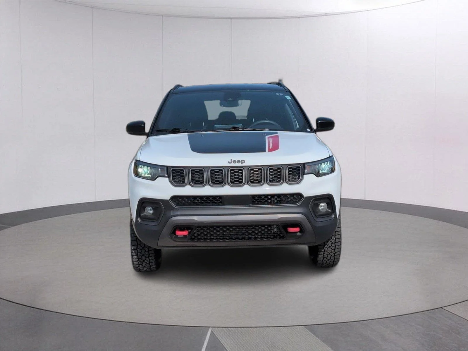 Used 2025 Bright White Clearcoat Jeep Trailhawk image 10