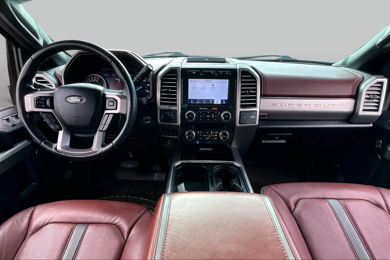Used 2020 Star White Metallic Tri-Coat Ford Platinum image 16