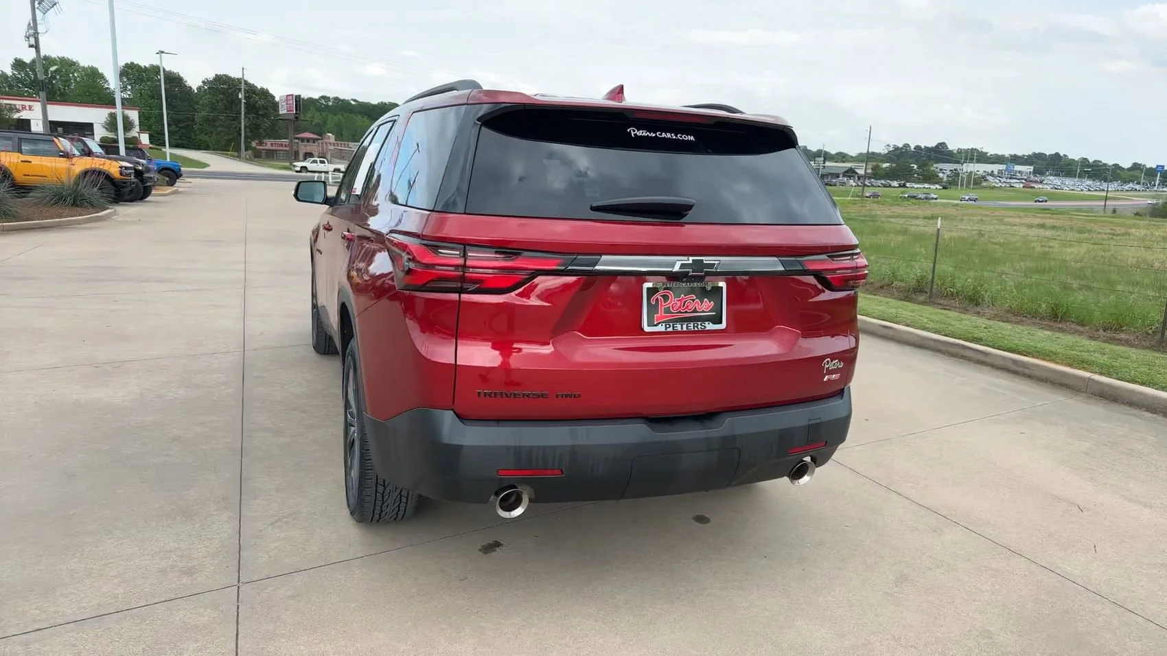 Used 2023 Radiant Red Tintcoat Chevrolet RS image 6