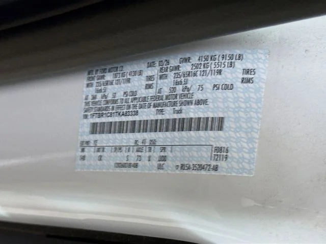 New 2026 Oxford White Ford Cargo Van image 29