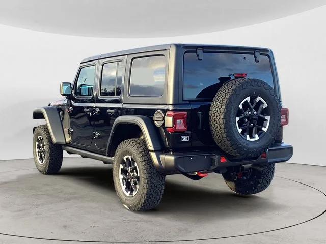 New 2026 Black Clearcoat Jeep 4-DOOR RUBICON image 3